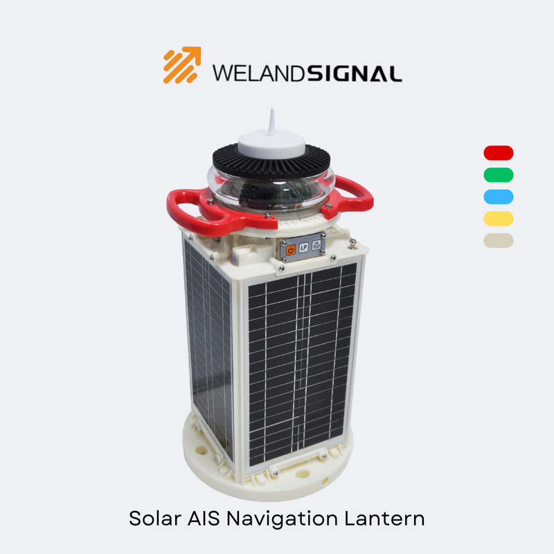 AIS60 IP68 সৌর সামুদ্রিক নেভিগেশন লণ্ঠন জিপিএস এবং বিডু বিরামবিহীন গ্লোবাল ইন্টিগ্রেশন, বুদ্ধিমান নেভিগেশন সহ